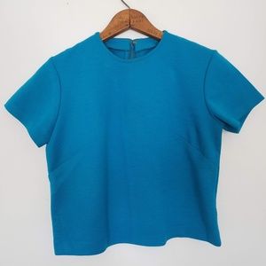 Vintage Bold Azul 60's midi top
